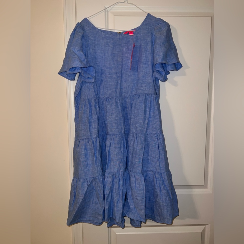 Lilly Pulitzer Blue Baby Doll Dress